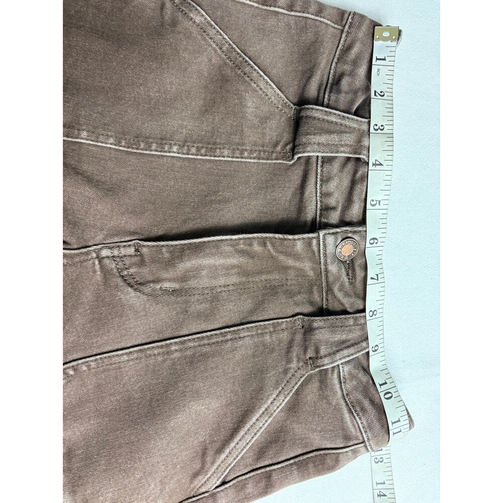 Judy Blue Box of Chocolates Retro Wide Jeans High Rise Brown Size 0/24 Stretch - Picture 10 of 16